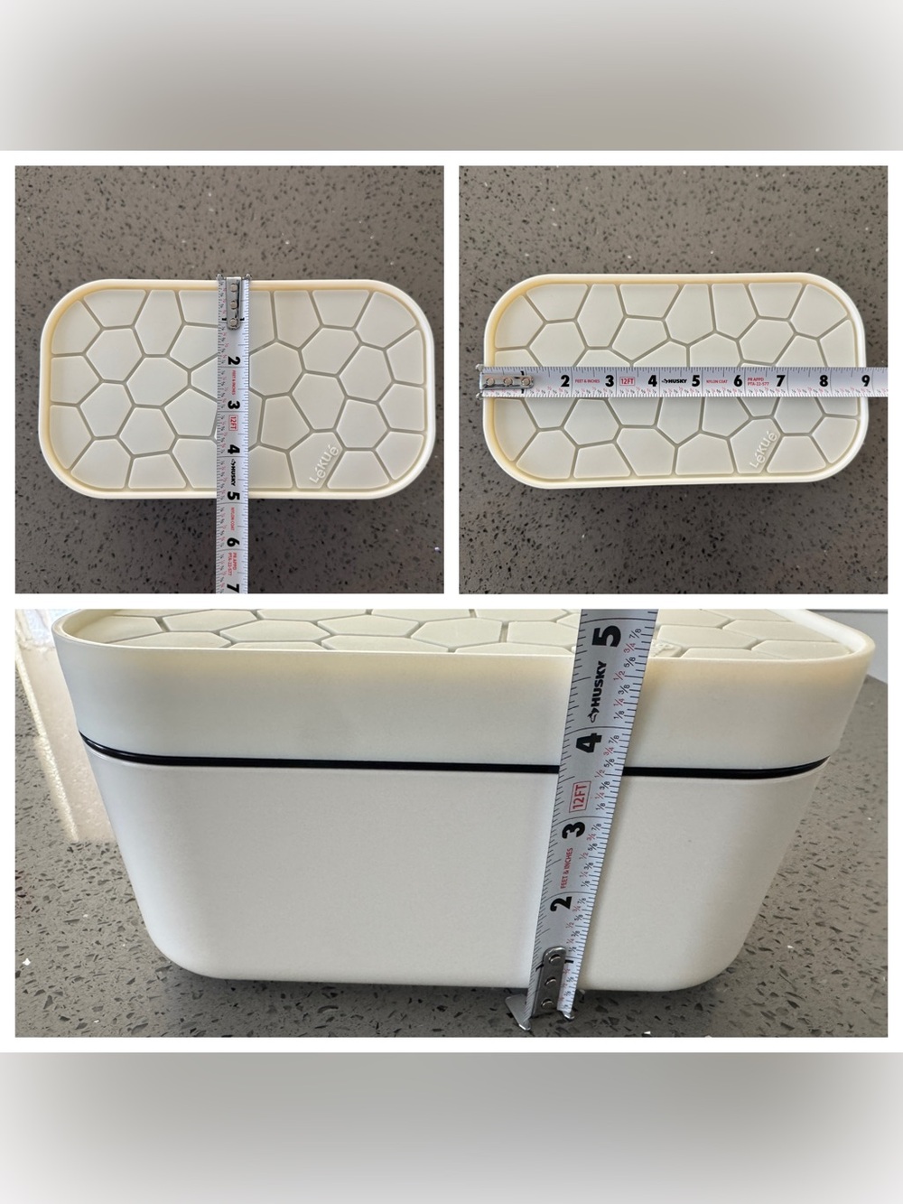 Ice Cube Maker For Freezer With Lid & Bin - Picture 12 of 12